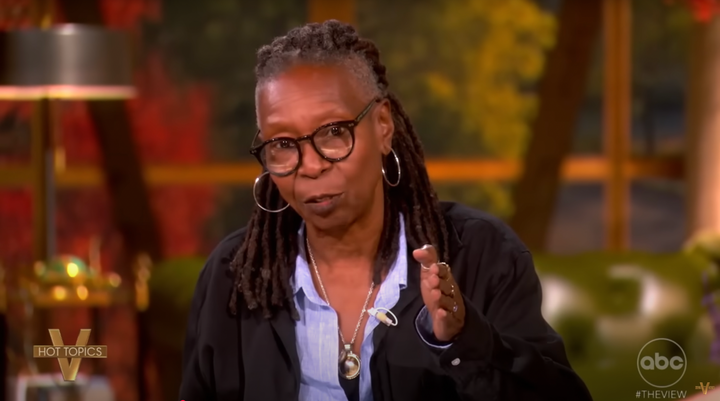 "The View" co-host Whoopi Goldberg discussed the current government shutdown.