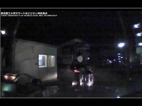 交通事故の瞬間