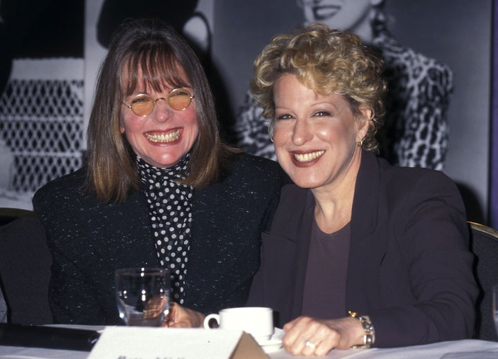 Bette Midler talks about Diane Keaton and what she will never forget 1 Diane Keaton and Bette Midler attend the 21st Annual Women in Film Crystal Awards on June 13, 1997 at the Century Plaza Hotel in Los Angeles, California.