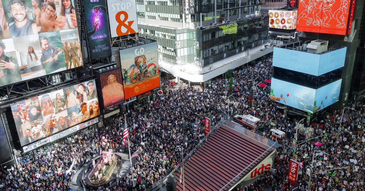 'Democracy Is A Verb': 'No Kings' Protests Kick Off Across U.S.