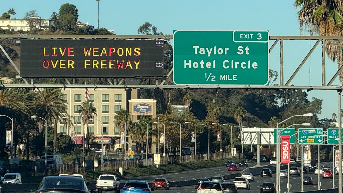 Plan To Fire Artillery Over A California Highway During JD Vance Base ...