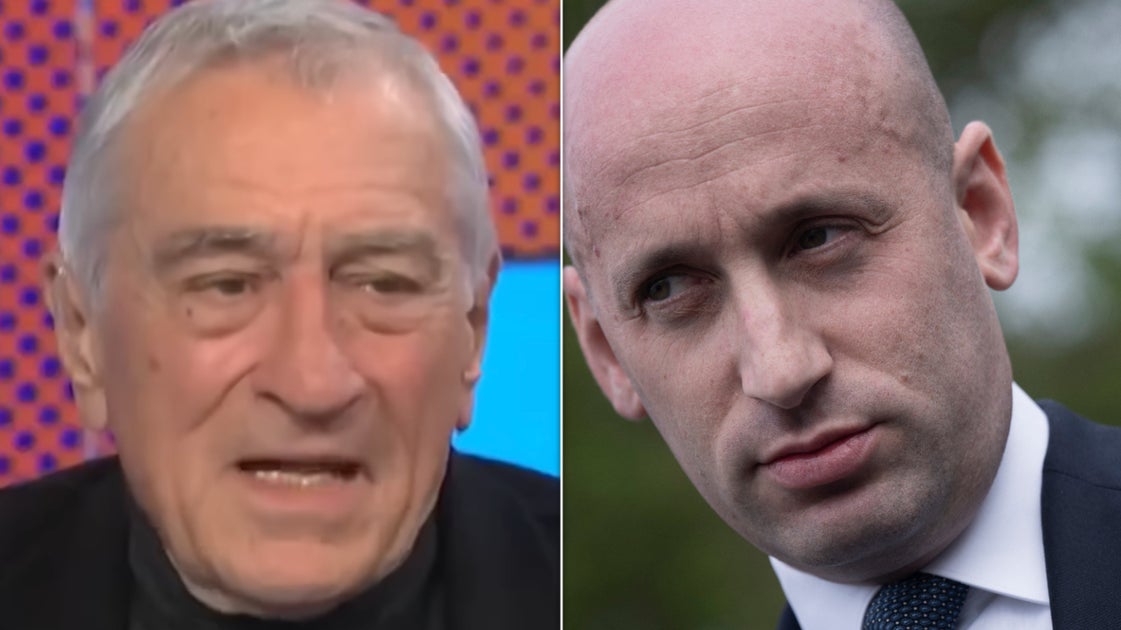 Robert De Niro Rails Into 'Nazi' Stephen Miller In Heated Rant