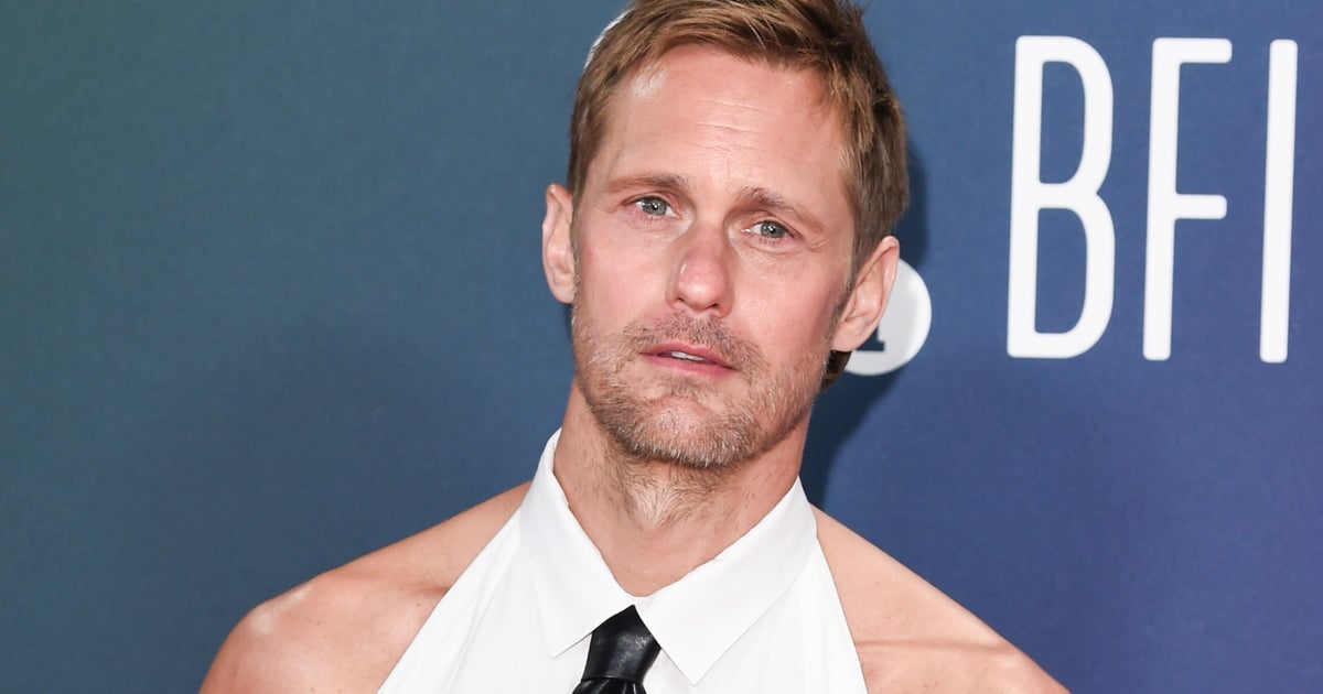 Let's Just Take A Moment To Appreciate Alexander Skarsgård's Pillion Premiere Red Carpet Look