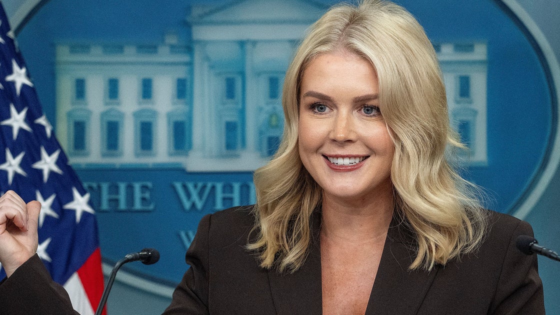 Karoline Leavitt Shares Screenshot Of Texts With HuffPost Reporter — And It Backfires