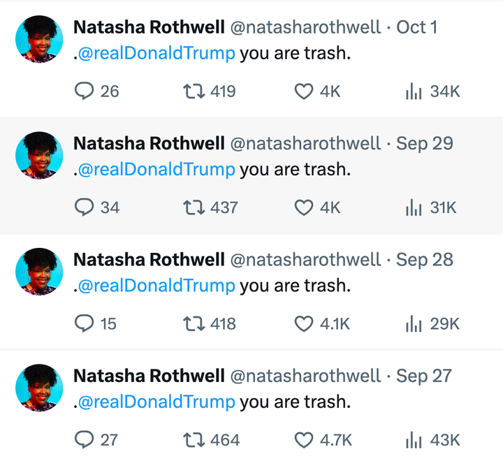 White Lotus Star Hits Trump Every Day With The Same Three-Word Insult That Makes His No Kings Sign Hilarious