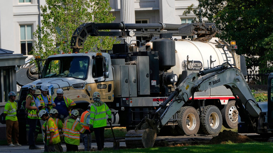 Demo Crew Starts Tearing Down Part Of White House For Trump’s Ballroom