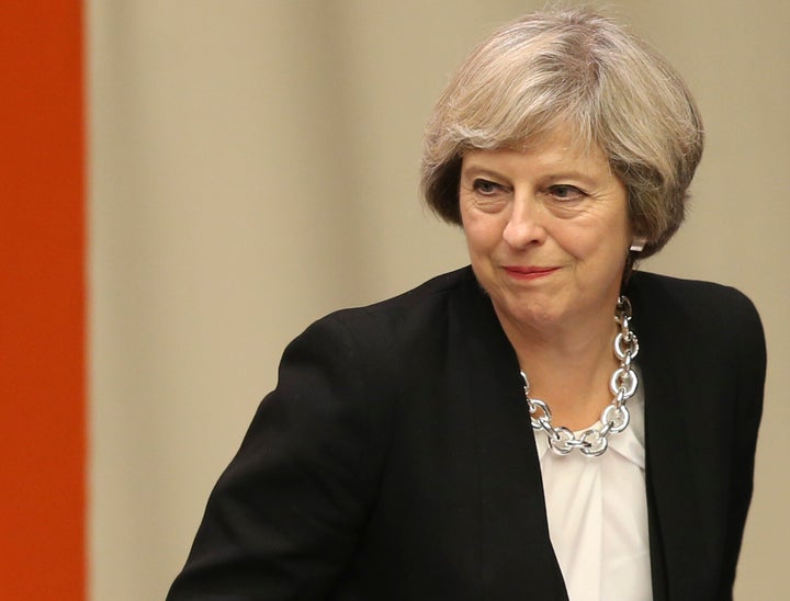 イギリス元首相のテレーザ・メイさん