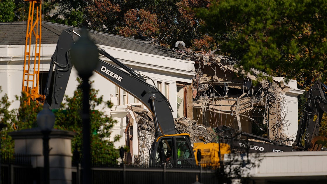 Treasury Tells Employees Not To Share Pictures Of White House After Shocking Demolition Pictures Go Viral