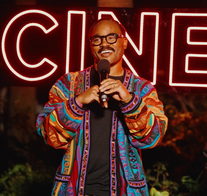 "It was always a dream of mine to make a movie that could play here, so this is like a lifelong [dream fulfilled]," Coogler told HuffPost at Cinespia’s screening of "Sinners" at the Hollywood Forever Cemetery.