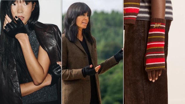 Fingerless gloves are BACK.