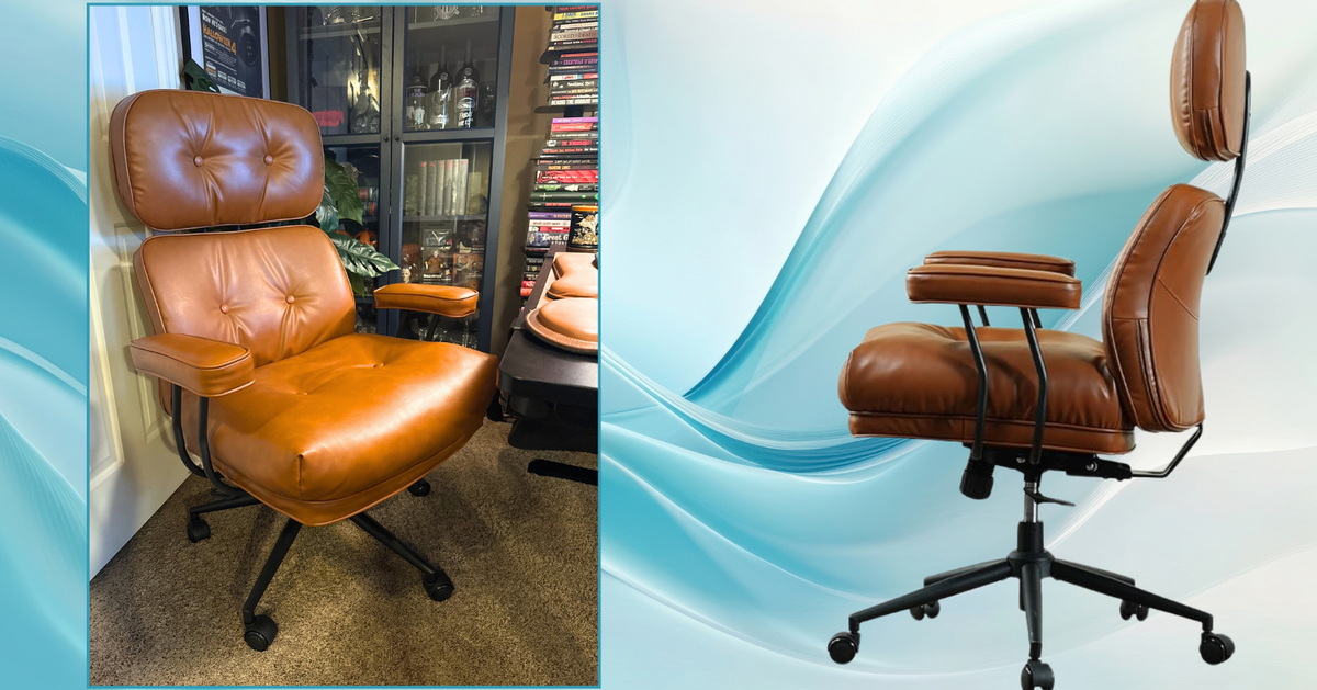 This Home Office Desk Chair Relieved My Back Pain