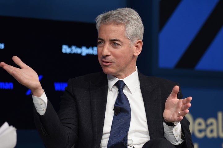 Bill Ackman speaks at a New York Times event in 2016.