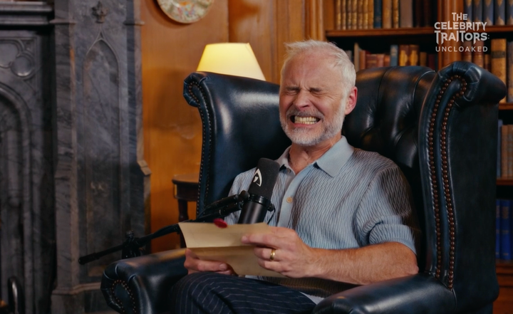 Mark Bonnard Mark Bonnar's Finds Out Who The Celebrity Traitors Are And It's Truly ...
