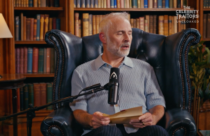 Mark Bonnard Mark Bonnar's Finds Out Who The Celebrity Traitors Are And It's Truly ...