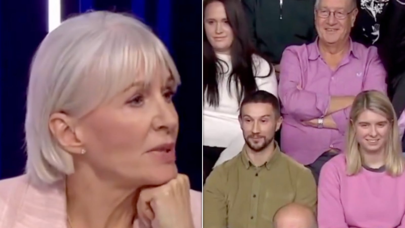 BBC Question Time Audience Laugh At Nadine Dorries As She Struggles To Explain Reform Immigration Plan