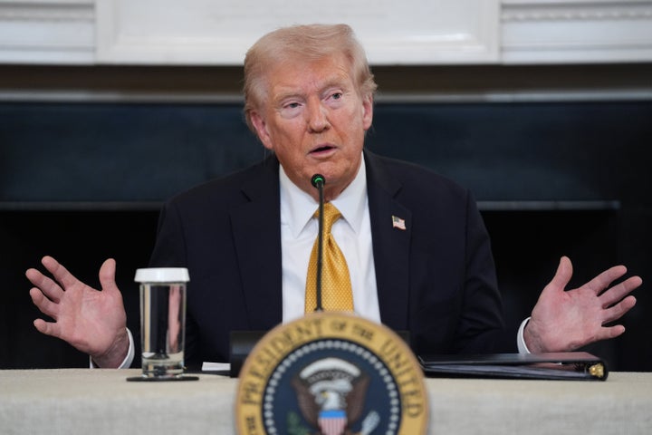 The U.S. Is Sending An Plane Service To Latin America In A Main Escalation 1 President Donald Trump answers questions from reporters during a roundtable on criminal cartels in the State Dining Room of the White House, Thursday, Oct. 23, 2025, in Washington. (AP Photo/Evan Vucci)