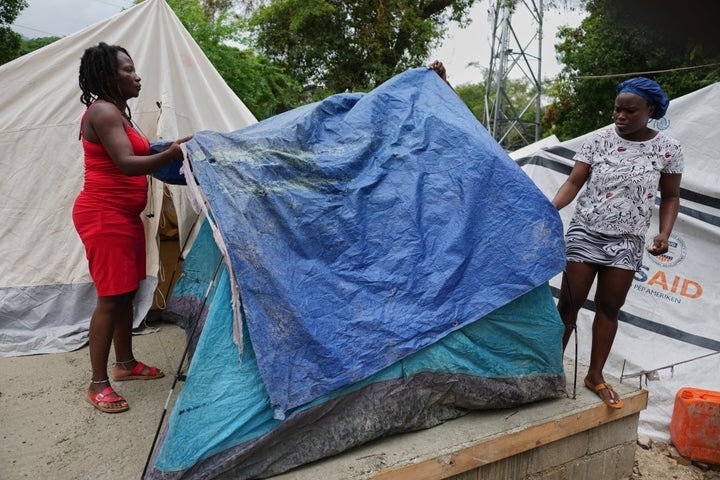 Tropical Storm Melissa Is Transferring Very Slowly — It May Be Catastrophic 1 People place plastic tarps over their tents ahead of expected rain at a shelter for families displaced by gang violence in Port-au-Prince, Haiti, Thursday, Oct. 23, 2025. (AP Photo/Odelyn Joseph)
