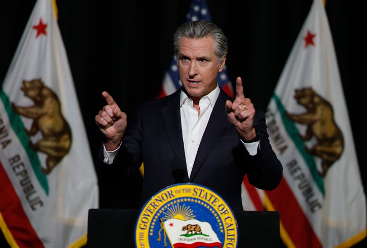 California Gov. Gavin Newsom said that anti-DEI initiatives were "anti-Black."