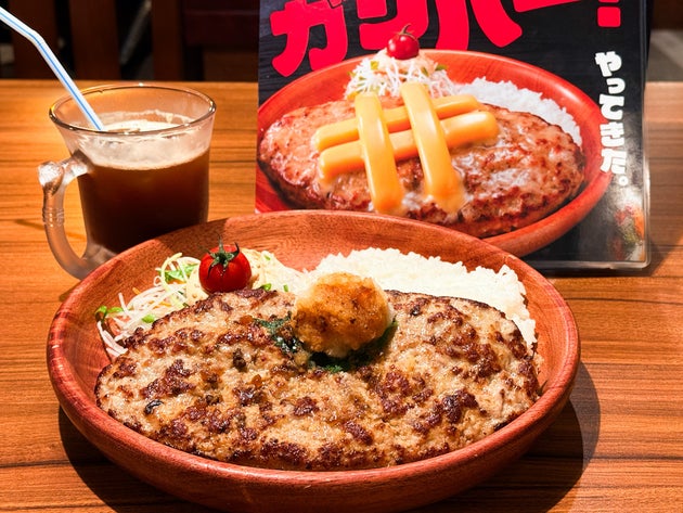 「ガリバーバーグディッシュ」は胃袋にも存在感抜群！