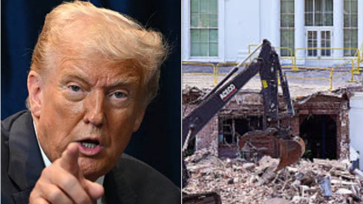 The Washington Post strongly supported Donald Trump's demolition of the east wing to clear the way for a ballroom.