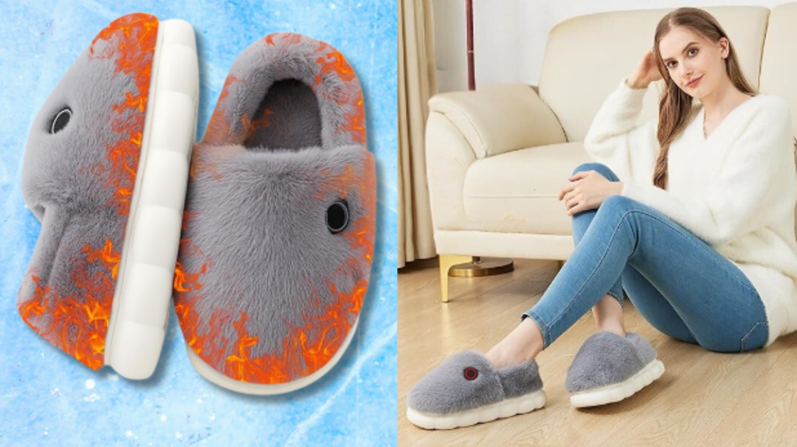 Feet Always Cold? These ‘Worth Every Penny’ Heated Slippers Can Keep You Toasty For 7 Hours Straight