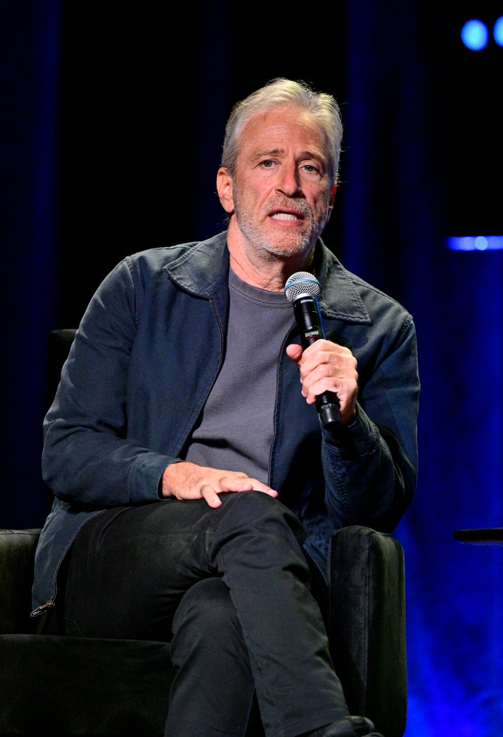 Jon Stewart offered some assurance that he is trying to stay 