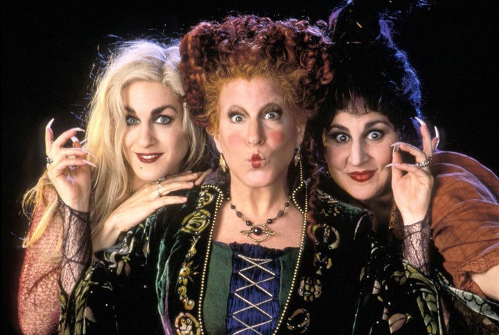 Sarah Jessica Parker, Bette Midler and Kathy Najimy in Hocus Pocus