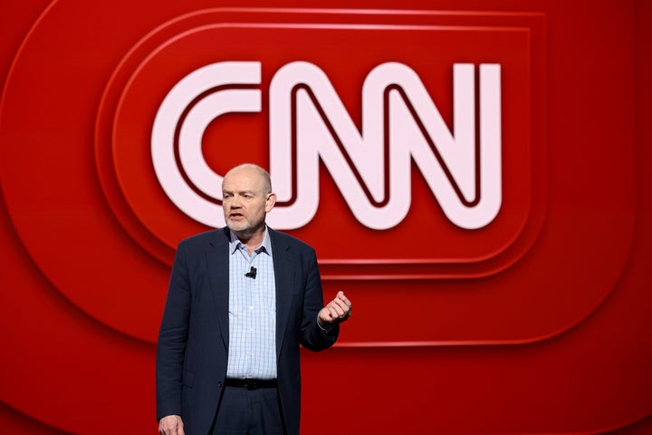Mark Thompson, above, chair and CEO of CNN Worldwide, praised right-wing pundit Scott Jennings in an interview with Mediate.