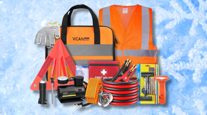 This roadside assistance kit is the perfect prep bag for when emergencies arise.