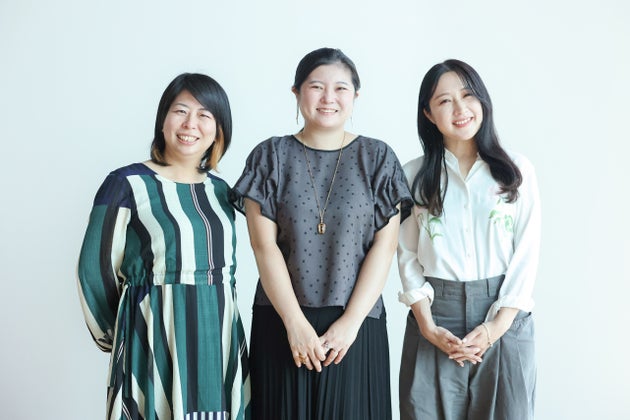（右から）犬山紙子さん、吉田恵里香さん、泉谷由梨子ハフポスト日本版編集長