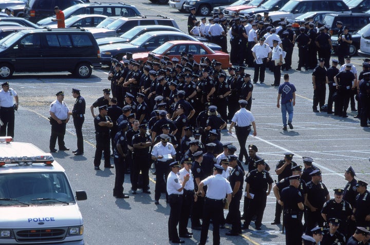 A massive police presence was ordered at the Mets' Shea Stadium in June 2000 to protect Rocker after his incendiary comments.