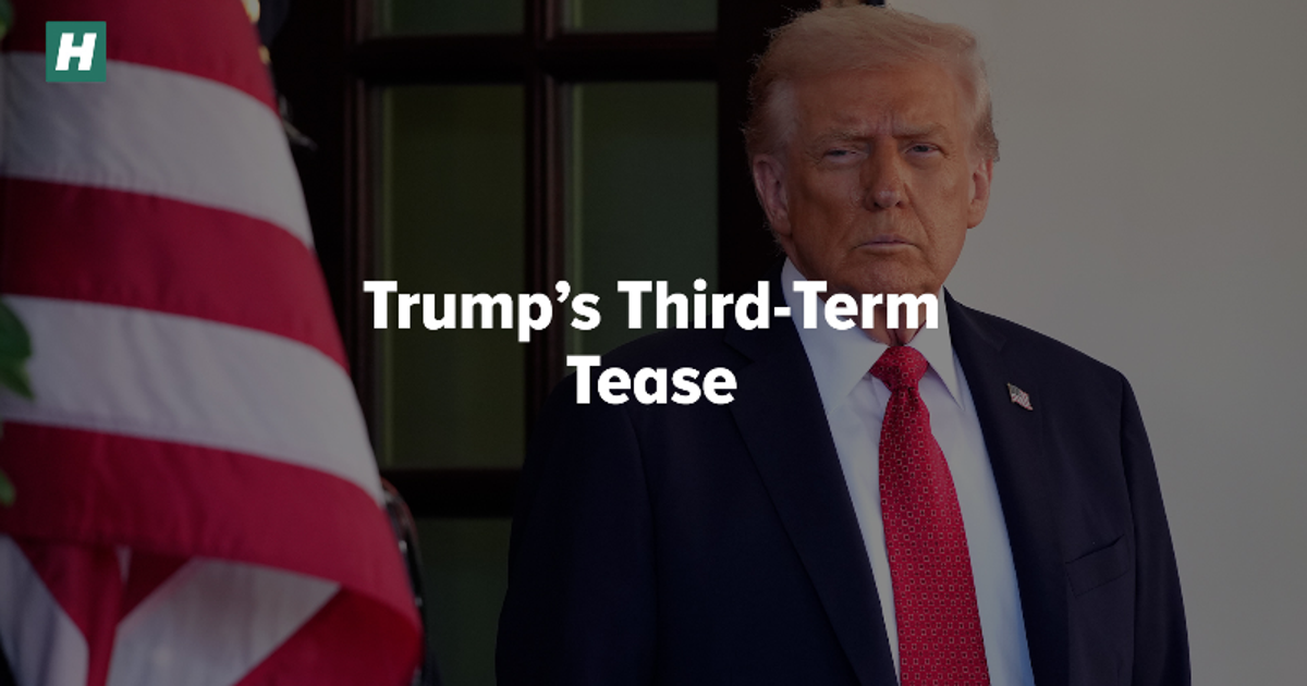 Trump’s Third-Term Tease