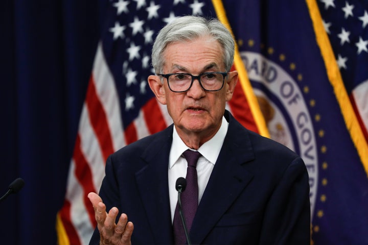 Federal Reserve Chairman Jerome Powell speaks at a news conference on September 17, 2025, in Washington DC, United States. (Photo by Yasin Ozturk/Anadolu via Getty Images)