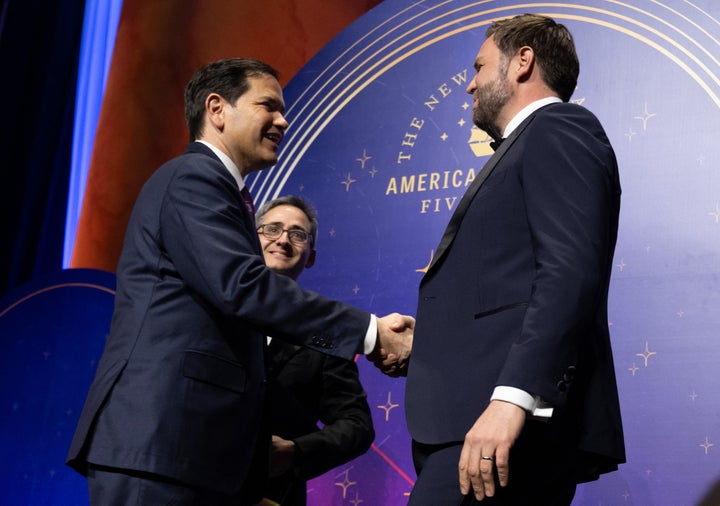 Vice President JD Vance said Secretary of State Marco Rubio, a former Senate colleauge, is his "best friend" in the Trump administration.