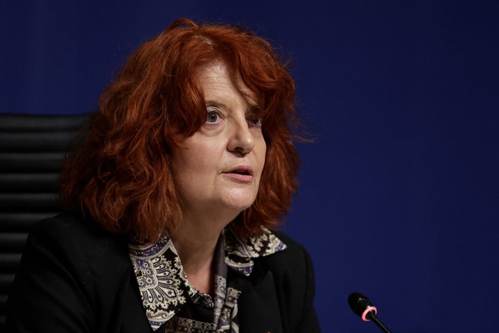 Paris State Prosecutor Laure Beccuau said the two suspects arrested in the Louvre heist could both face heavy fines and 15 years in prison if convicted.