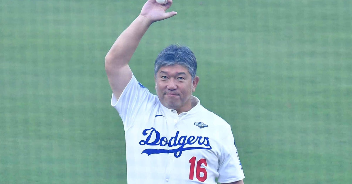 ドジャース公式、野茂英雄と山本由伸の豪華ツーショット公開 