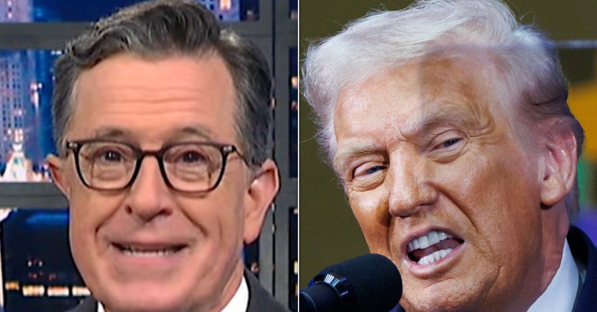 Stephen Colbert Reveals What 1 Key Foreign Ally 'Literally' Just Did To Trump