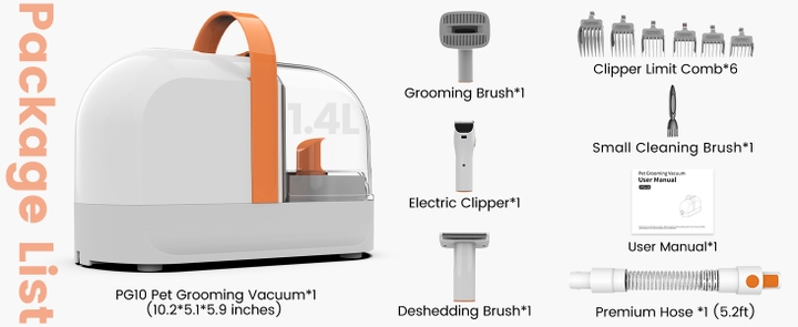 This kit includes so many attachments and accessories.