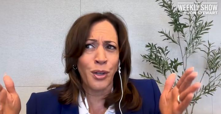 Kamala Harris curses Trump amid SNAP funding crisis 1 Kamala Harris was furious about President Donald Trump's twisted priorities while speaking to Jon Stewart on