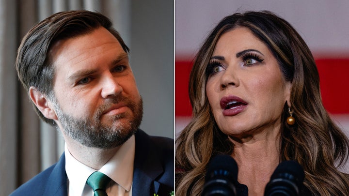 JD Vance says only truly terrible people commit this horrible act and Kristi Noem has done it 1 Vice President JD Vance and Secretary of Homeland Security Kristi Noem.