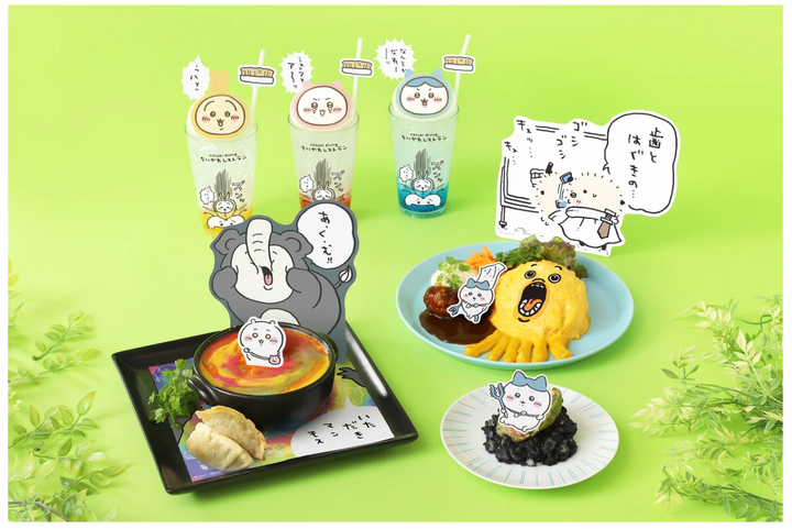 ちいかわ"討伐フェア"フードメニュー