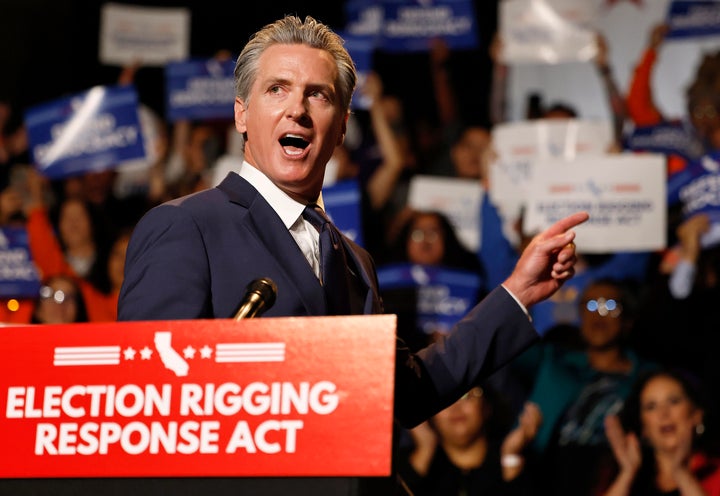 California Gov. Gavin Newsom pushed state Democrats to put Proposition 50 on the ballot and led the campaign to sway voters who would otherwise oppose gerrymandering.