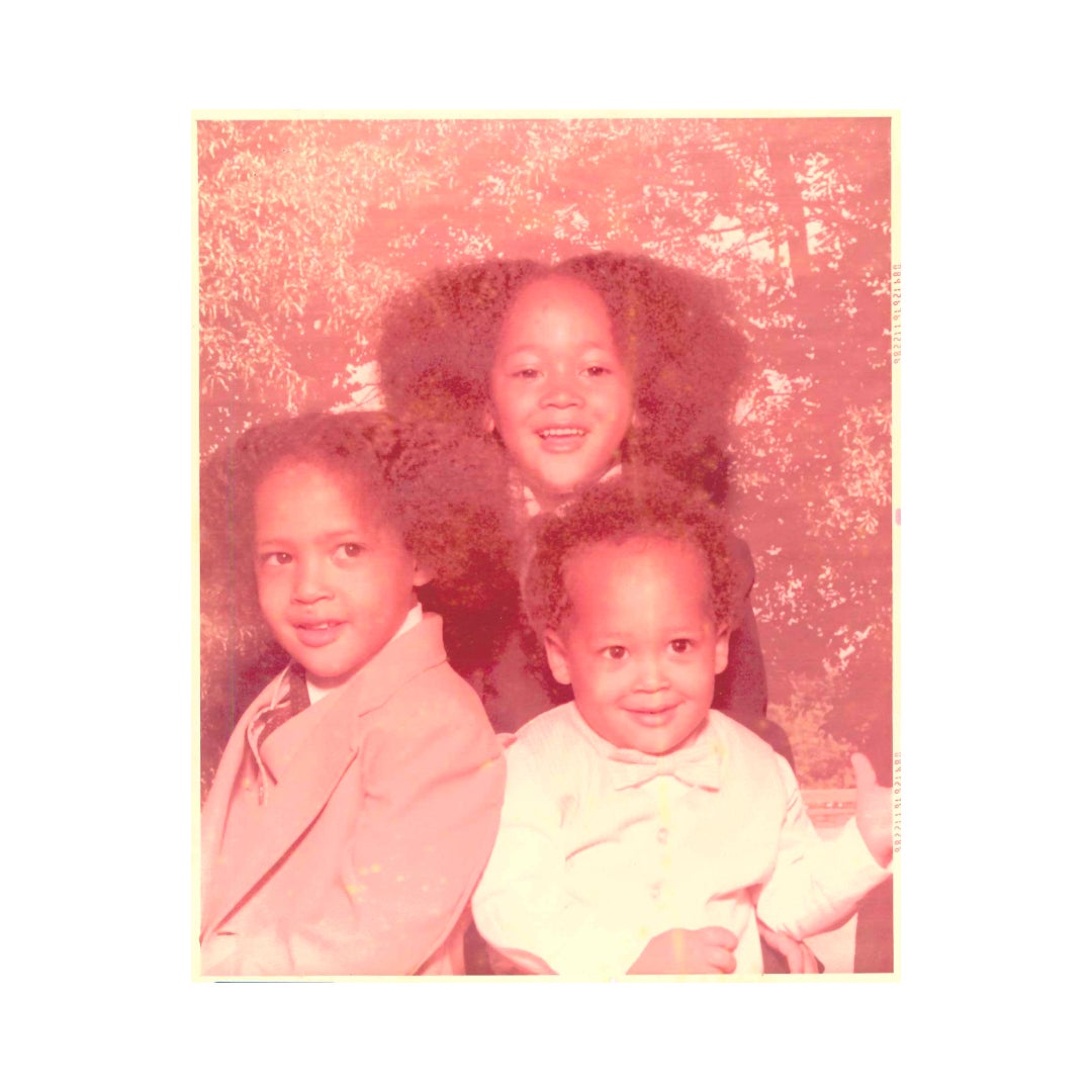 From left: Zjaiton "Jake," Andre and Tremane Wood as children.