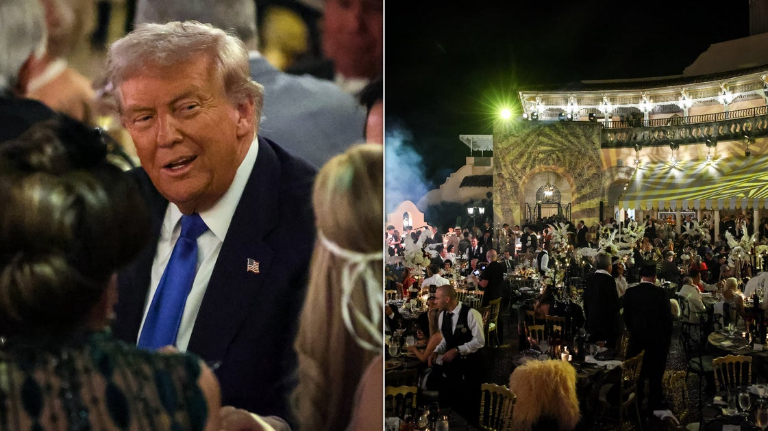 Trump Throws Lavish Halloween 'Great Gatsby' Party On Eve Of SNAP Running Dry
