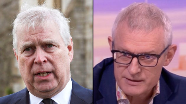 Andrew Mountbatten-Windsor and Jeremy Vine