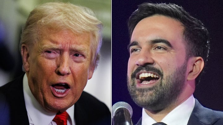 Donald Trump (left) predicted that Zohran Mamdani would become the worst mayor of New York City if the candidate is elected.