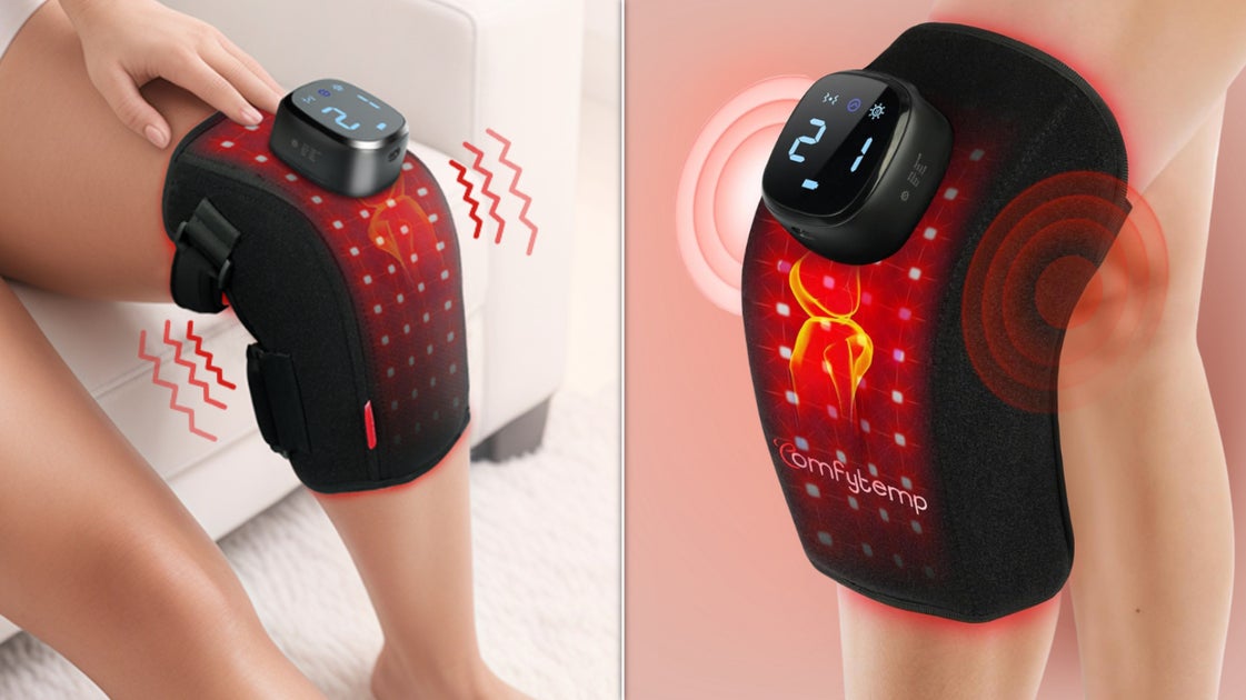 This Red Light Therapy Knee Massager Is A Game Changer Under 