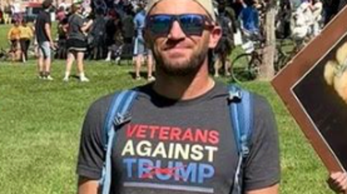 I Saw A Cop Looking At My ‘Veterans Against Trump’ T-Shirt. Then He Started Walking My Way.