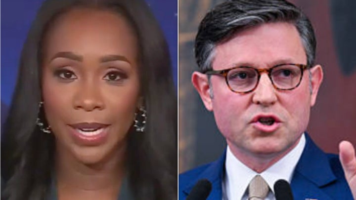 Abby Phillip exposed Mike Johnson's "common refrain" on Trump matters.