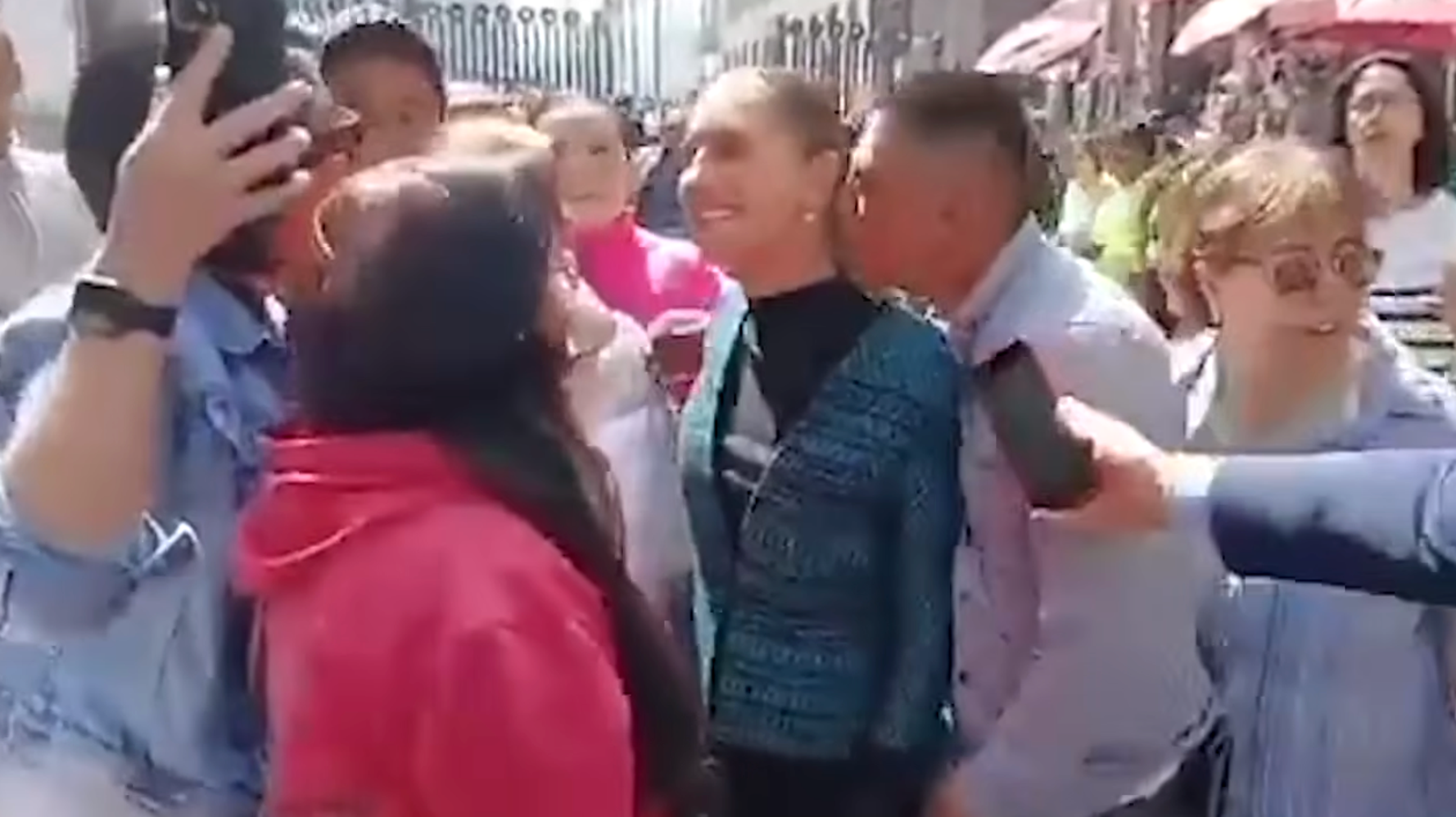 Shocking Groping Incident Targets Mexico's President-Elect Claudia Sheinbaum During Rally